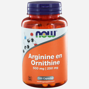 Arginine & Ornithine 100 capsules Sportvoeding
