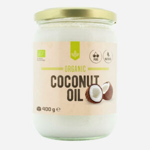 Biologische Kokosolie extra virgin 400 gram Voeding & Repen
