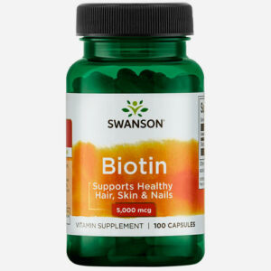 Biotine 5000 mcg 100 capsules Vitamines en supplementen