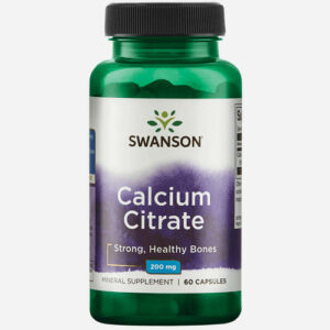 Calcium Citrate 200mg 60 capsules Vitamines en supplementen