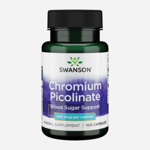 Chromium Picolinaat 200mcg 100 capsules Vitamines en supplementen