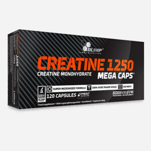 Creatine Mega Caps 1250 120 capsules Sportvoeding