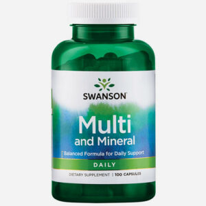 Daily Multi-Vitamine & Mineral 100 capsules (3 maanden) Vitamines en supplementen