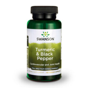 Full Spectrum Turmeric & Black Pepper 60 veggie caps Vitamines en supplementen