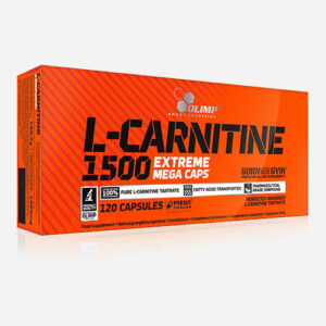 L-Carnitine 1500 Mega Caps 120 capsules Gewichtsverlies