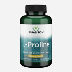 L-Proline 500mg 100 capsules Vitamines en supplementen