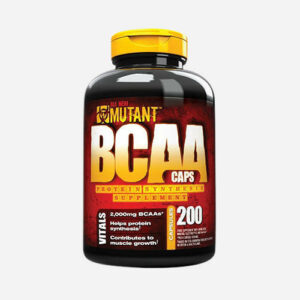 Mutant BCAA Caps 200 capsules Sportvoeding