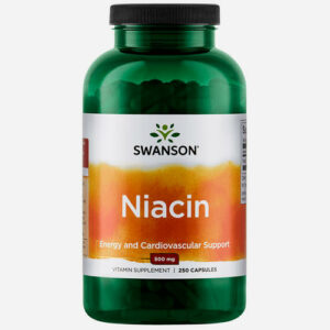 Niacine 500mg 250 capsules (8 maanden) Vitamines en supplementen