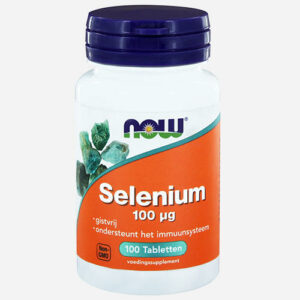 Now foods Selenium 100 tabletten Vitamines en supplementen