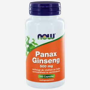 Panax Ginseng 100 capsules Vitamines en supplementen