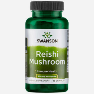 Reishi Mushroom 600mg 60 capsules Vitamines en supplementen