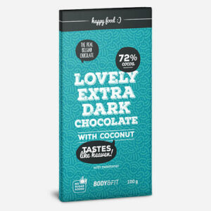 Smart Chocolate (0 Sugar & 72% cacao) 12 repen (1200 gram) Gewichtsverlies