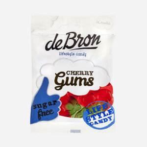 Suikervrije Cherry Gums 90 gram Voeding & Repen