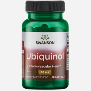 Ultra 100% Pure & Natural Ubiquinol (Kaneka QH®) 50mg 60 softgels Vitamines en supplementen