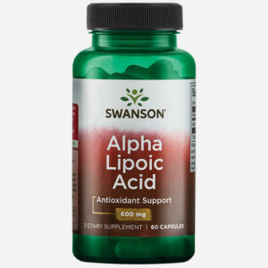 Ultra Alpha Lipoic Acid 600mg 60 capsules Vitamines en supplementen