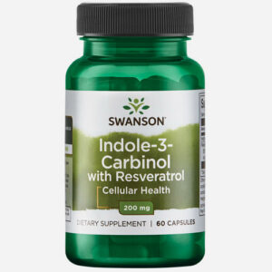 Ultra Indole-3-Carbinol W/Resveratrol 60 capsules (2 maanden) Vitamines en supplementen