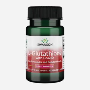 Ultra L-Glutathione W/CoQ10 30 veggie caps Vitamines en supplementen