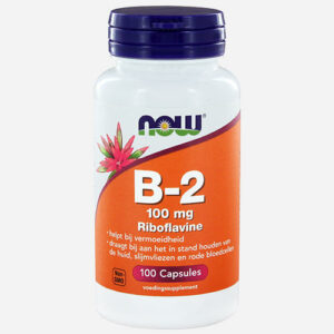 Vitamine B-2 100 capsules Vitamines en supplementen