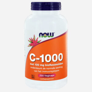 Vitamine C-1000 Capsules 250 veggie caps Vitamines en supplementen