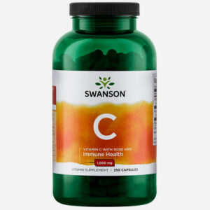 Vitamine C 1000mg W/RH 250 capsules Vitamines en supplementen