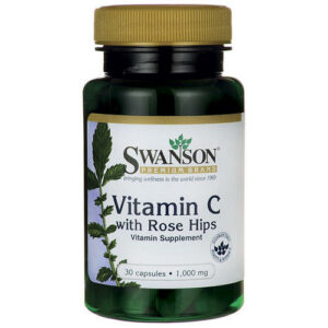 Vitamine C 1000mg W/RH 30 capsules Vitamines en supplementen