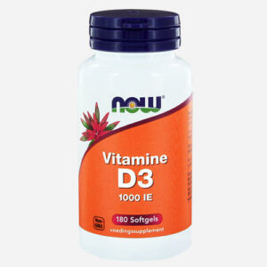 Vitamine D3 (1000 IU) 180 softgels Vitamines en supplementen