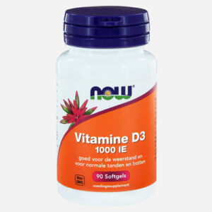 Vitamine D3 (1000 IU) 90 softgels Vitamines en supplementen
